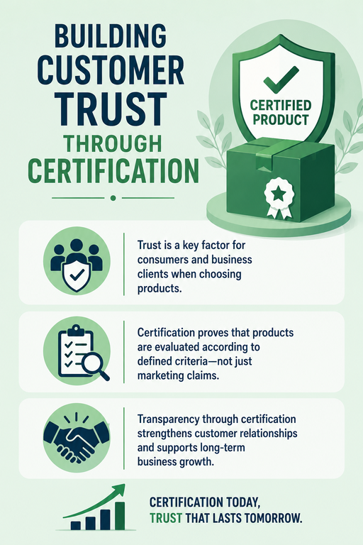 Customer trust through certification