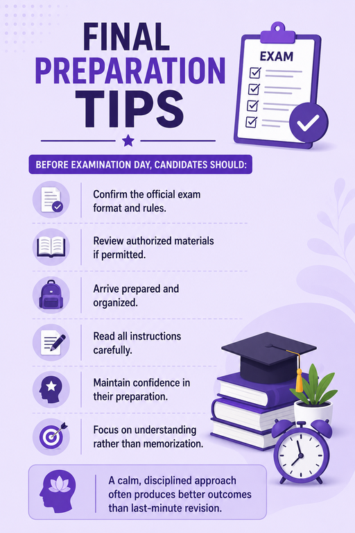 Preparation Tips
