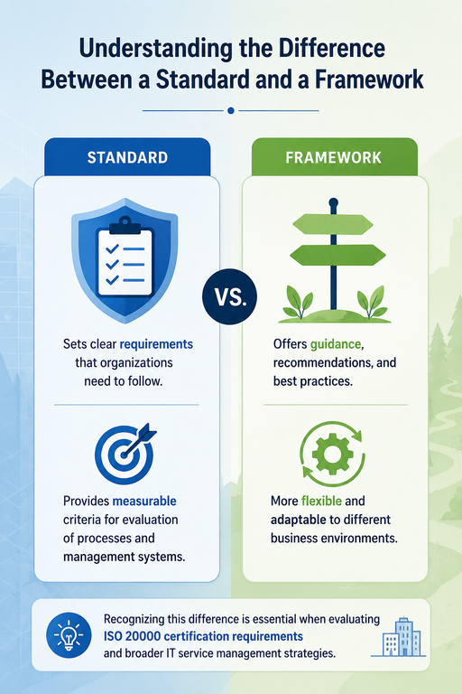 Difference between Standard and Framework