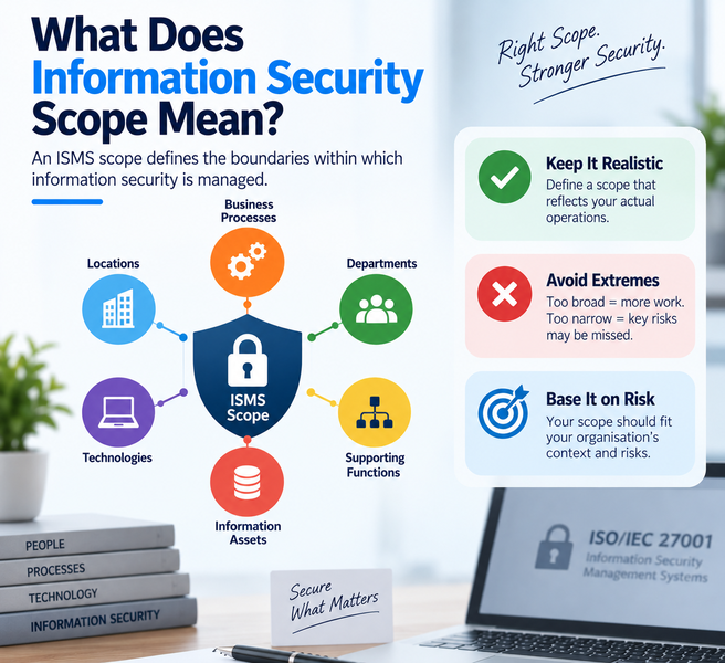 What is Information Security Scope Means