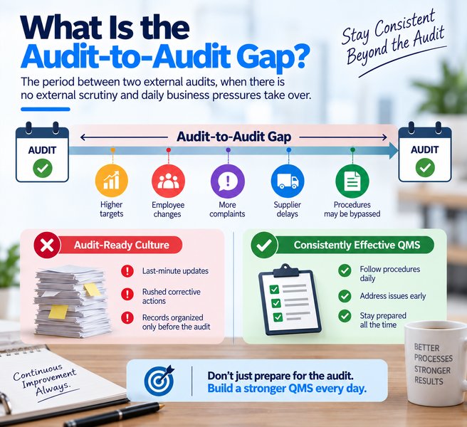 About Audit to Audit Gap