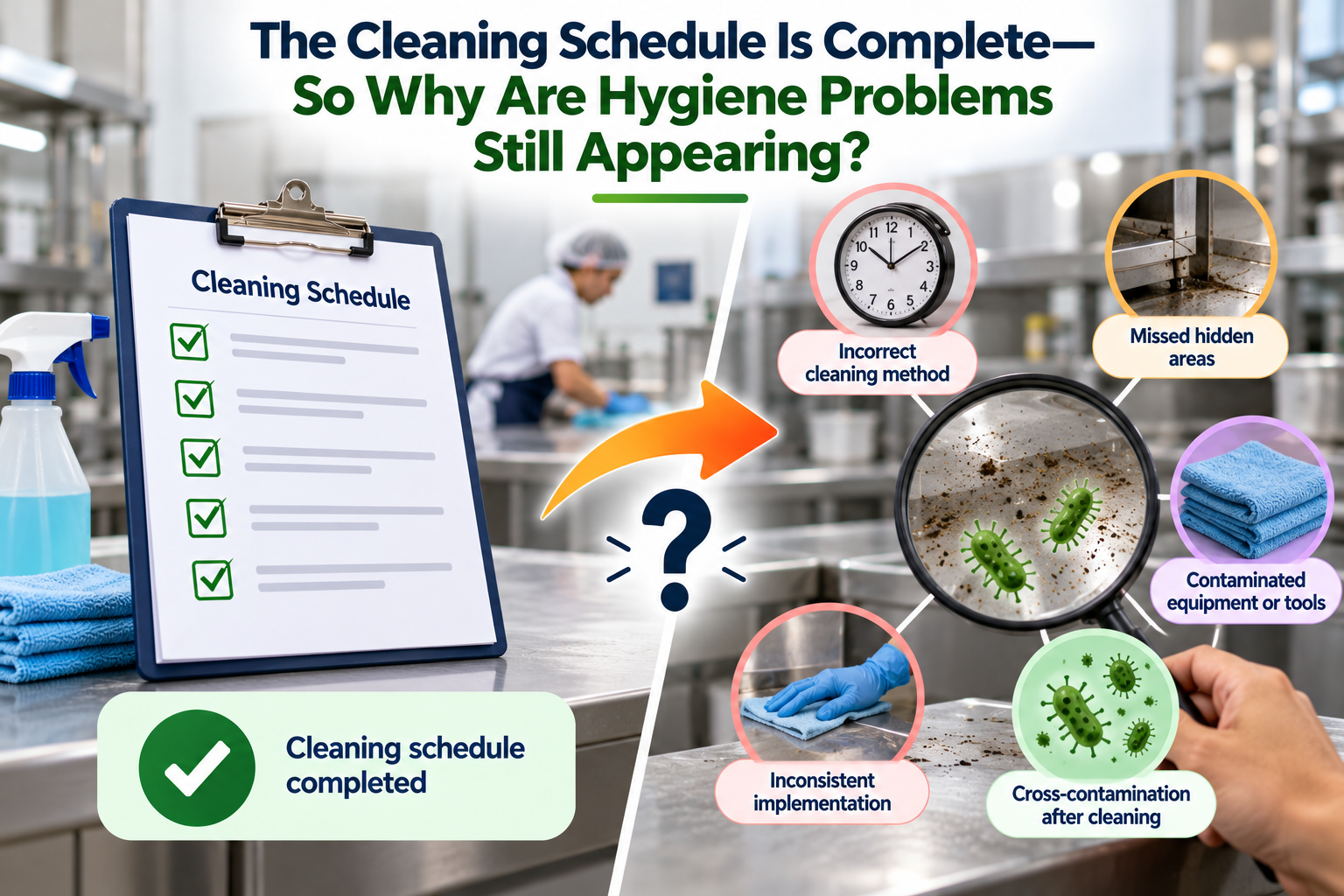 The Cleaning Schedule Is Complete—So Why Are Hygiene Problems Still Appearing?